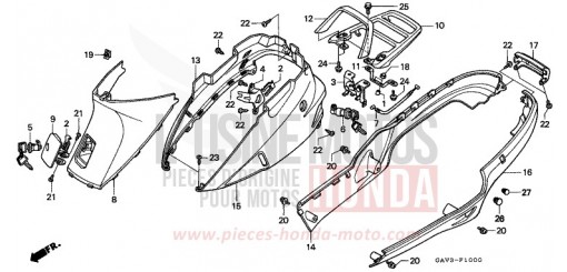 HOUSSE DE CARROSSERIE SJ50T de 1996